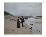 The Banks of the Seine, c.1880 by Jean Beraud