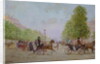 The Promenade on the Champs-Elysees by Jean Beraud