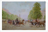 The Promenade on the Champs-Elysees by Jean Beraud
