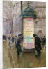 The Colonne Morris, c.1885 by Jean Beraud