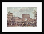 The Entry of the French into Milan, 25 Floreal An IV by Antoine Charles Horace Vernet