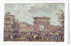The Entry of the French into Milan, 25 Floreal An IV by Antoine Charles Horace Vernet