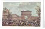 The Entry of the French into Milan, 25 Floreal An IV by Antoine Charles Horace Vernet