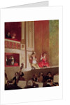Revue at the Theatre des Varietes, c.1885 by Jean Beraud
