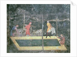 The Fish Pond, from the Stag Room, 1343 by French School