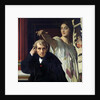 Portrait of the Italian Composer Cherubini and the Muse of Lyrical Poetry, 1842 by Jean Auguste Dominique Ingres