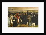 Burial at Ornans, 1849-50 by Gustave Courbet
