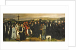 Burial at Ornans, 1849-50 by Gustave Courbet