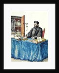 Venetian Moneylender, from an illustrated book of costumes by Jan van Grevenbroeck