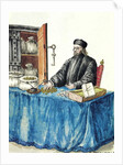 Venetian Moneylender, from an illustrated book of costumes by Jan van Grevenbroeck