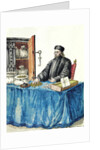 Venetian Moneylender, from an illustrated book of costumes by Jan van Grevenbroeck