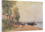 Steam Boats on the Loing at Saint-Mammes, 1877 by Alfred Sisley