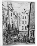 The Rue Pirouette, 1860 by Charles Meryon