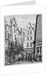 The Rue Pirouette, 1860 by Charles Meryon