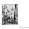 The Rue Pirouette, 1860 by Charles Meryon