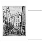 The Rue Pirouette, 1860 by Charles Meryon