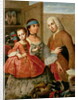 A Spaniard and his Mexican Indian Wife and their Child by Miguel Cabrera