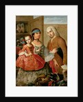 A Spaniard and his Mexican Indian Wife and their Child by Miguel Cabrera