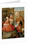 A Spaniard and his Mexican Indian Wife and their Child by Miguel Cabrera