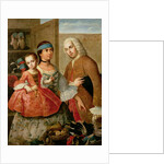 A Spaniard and his Mexican Indian Wife and their Child by Miguel Cabrera