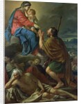 St. Roch Praying to the Virgin for an End to the Plague, 1780 by Jacques Louis David