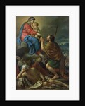 St. Roch Praying to the Virgin for an End to the Plague, 1780 by Jacques Louis David