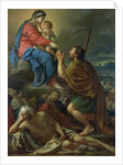 St. Roch Praying to the Virgin for an End to the Plague, 1780 by Jacques Louis David
