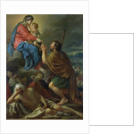 St. Roch Praying to the Virgin for an End to the Plague, 1780 by Jacques Louis David