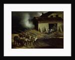 The Kiln at the Plaster Works by Theodore Gericault