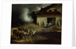 The Kiln at the Plaster Works by Theodore Gericault
