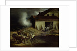 The Kiln at the Plaster Works by Theodore Gericault
