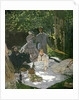 Lunch on the grass, in Chailly, 1865 by Claude Monet