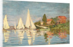 Regatta at Argenteuil, c.1872 by Claude Monet