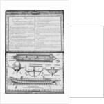 onstruction of a galley, fourteenth demonstratio by French School