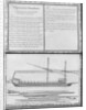 galley with all its masts, outside the dock, twenty-third demonstratio by French School