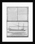 galley with all its masts, outside the dock, twenty-third demonstratio by French School