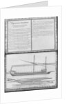 galley with all its masts, outside the dock, twenty-third demonstratio by French School