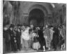 Four o'clock, known also as Closing of the annual Salon of Painting by Francois Auguste Biard