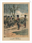 A century ago, Napoleon at Montereau on the 18th February 1814 by French School