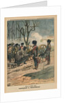 A century ago, Napoleon at Montereau on the 18th February 1814 by French School