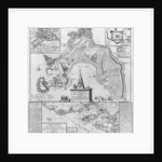 Plan of the Ile d'Aix, 1757 by French School