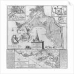 Plan of the Ile d'Aix, 1757 by French School