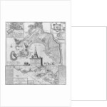 Plan of the Ile d'Aix, 1757 by French School