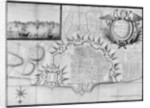 Plan of the town and the citadel of Saint-Martin-de-Re, Ile de Re by French School