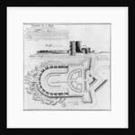 Project of a Fort on the Ile Cigogne, Archipel des Glenan, 1745 by French School