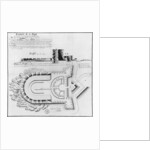 Project of a Fort on the Ile Cigogne, Archipel des Glenan, 1745 by French School