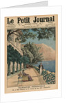 Presidential Holiday, Monsieur et Madame Poincare on the terrace of their villa at Eze-les-Pins by French School