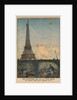 The 25th Anniversary of the Eiffel Tower used now for the wireless telegraphy by French School
