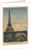 The 25th Anniversary of the Eiffel Tower used now for the wireless telegraphy by French School