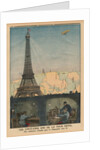 The 25th Anniversary of the Eiffel Tower used now for the wireless telegraphy by French School